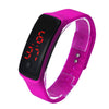 Fashion Men Candy Silicone Strap Touch Square Dial Digital Bracelet LED Sport Wrist Watch Women Kids Watches relojes