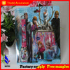 Christmas Gifts Frozen Anna & Elsa Cartoon Watch +Purse Sets Children Frozen Wrist Watch for Kids Girls