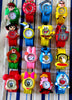 New Silicone Children watches Cartoon Wristwatch Spiderman Minions Batman Precious Milk Dad Birds Bear Sheep Cat Animal Kids Slap Watch free