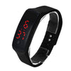 Fashion Men Candy Silicone Strap Touch Square Dial Digital Bracelet LED Sport Wrist Watch Women Kids Watches relojes