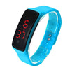 Fashion Men Candy Silicone Strap Touch Square Dial Digital Bracelet LED Sport Wrist Watch Women Kids Watches relojes